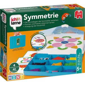 Jumbo Spiele Ich lerne Symmetrie - Educatief Spel voor Kinderen vanaf 5 jaar - Leer Symmetrie met Spiegel - 40 Taken - 1 Speler