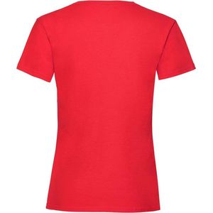 Fruit Of The Loom Meisjes Kinderen Valewewight T-shirt met korte mouwen (Rood)