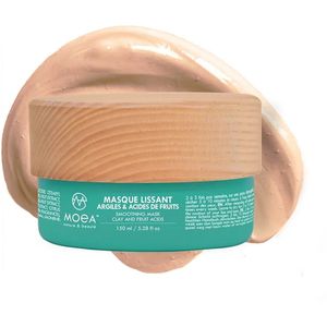 Luxe Gladmakend gezicht masker - Kleien en fruitzuren - onvolkomenheden - rimpels en fijne lijntjes 150ml