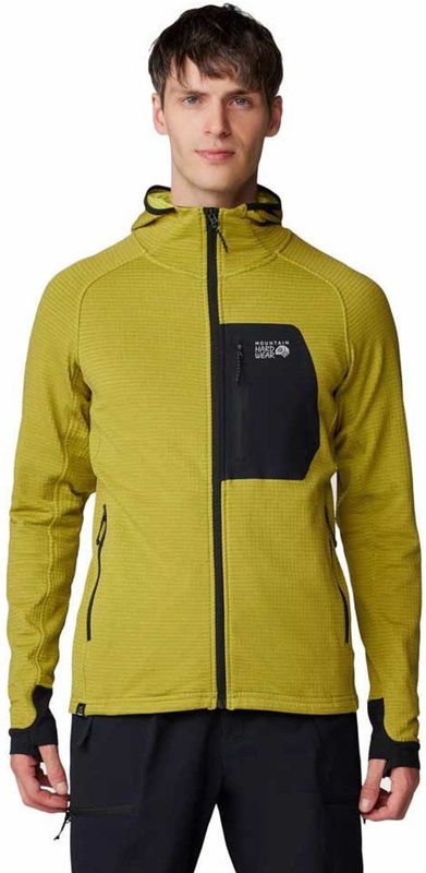 Mountain Hardwear - Polartec Power Grid FZ Hoody - Sweatshirt Met Rits