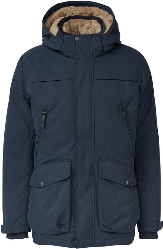 Buitenjas - Gewatteerde Jas - Waterafstotend - Met Verstelbare Capuchon