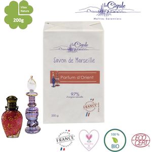 Bain d'Orient Marseille Zeep | 200g | Zoetheid van het Oosten | La Cigale
