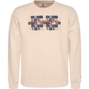 Gabbiano Trui Sweater Met Tekst 774270 1002 Sand Mannen Maat - S