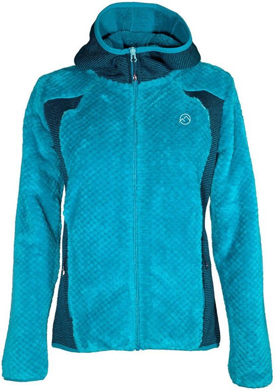 Lhotse - Hazel - Fleece - Blauw - Met Volledige Rits