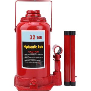 Hydraulische Krik 32 Ton met Hefhoogte 25-47 cm voor Auto's en Bestelwagens