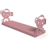Gorillz Monkey - Kinderkamer - Accessoires - Boekenplank - Roze