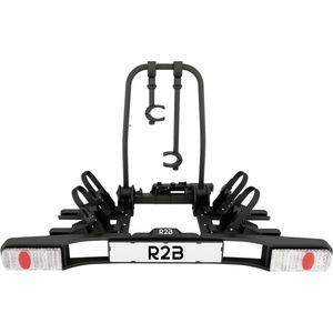 R2B - Fietsendrager - 2 Fietsen - Inklapbaar en Kantelbaar - 60 KG Draagvermogen - 13 Polig