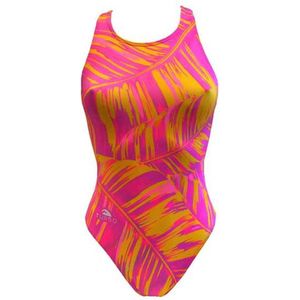 Turbo - Banano - Dames Zwempak - Zwart - 1-delig - Chloor- en UV-bestendig