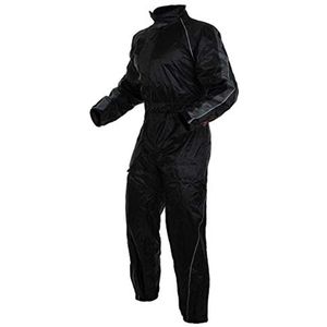 Waterdicht Regenpak voor Motorfiets en Scooter - Maat L - Grijs