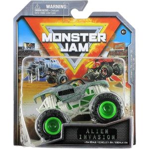 Monster Jam truck Alien Invasion - monstertruck 9 cm schaal 1:64