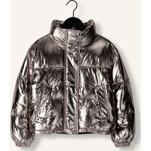 Molo Hansine Jassen Meisjes - Winterjas - Zilver - Maat 140