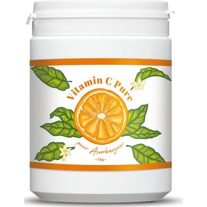 Vitamine C Poeder – 1kg Puur Ascorbinezuur - Ter ondersteuning van het immuunsysteem - Kala Health
