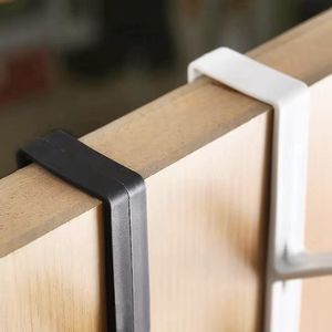 Deur Kapstok – Zwart – Over The Door Kapstok – Ruimtebesparend & Handig Voor Jassen, Tassen & Petten - E2.1