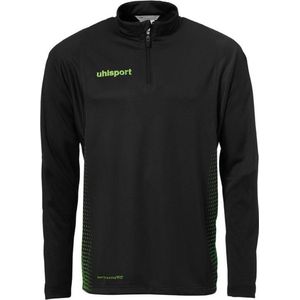 Uhlsport Score Ziptop Kinderen - Zwart / Fluo Groen | Maat: 116