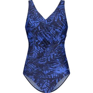 Ten Cate - Badpak Shape Rainforest Navy - maat 42 - Blauw/Zwart