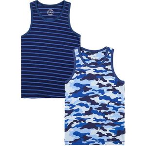 Boys Singlet 2 Pack - Cobalt - Claesen's®