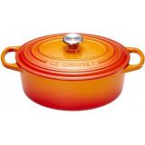 Le Creuset Braadpan Signature - Ovaal - Oranjerood - ø 27 cm / 4.1 liter