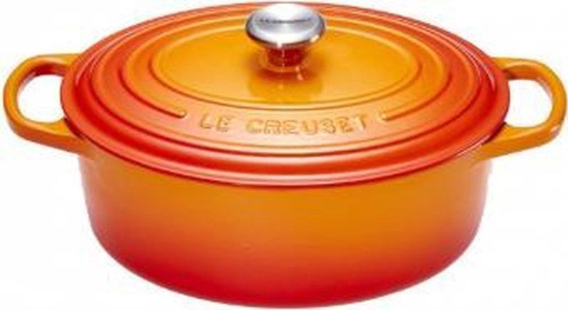 Le Creuset Braadpan Signature - Ovaal - Oranjerood - ø 27 cm / 4.1 liter