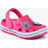 Coqui Lindo - Kinder Slippers - Fuchsia-Wit - School Proof