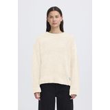ICHI - BLARISA - Trui - Wolwit - Losse Pasvorm