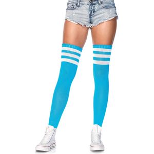 Leg Avenue - Sport Kousen - Gestreepte Bovenzijde - Set van 9 Kleurcombinaties