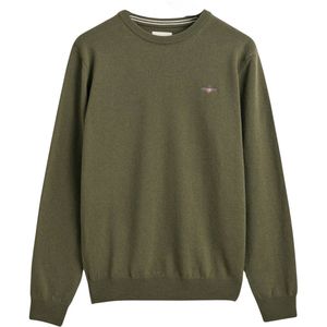 GANT - Sweatshirt - Navy - Ronde Hals - Lange Mouw - Normale Pasvorm