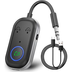 Bluetooth Transmitter - Bluetooth Receiver - Adapter - Zwart