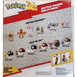 Pokemon - Battle figure 10 pack