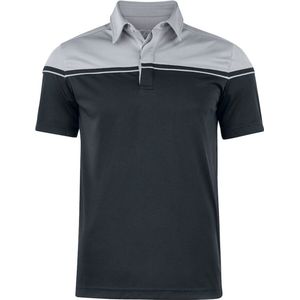 Cutter & Buck Seabeck Polo Heren 354428 - Zwart/Lichtgrijs - S
