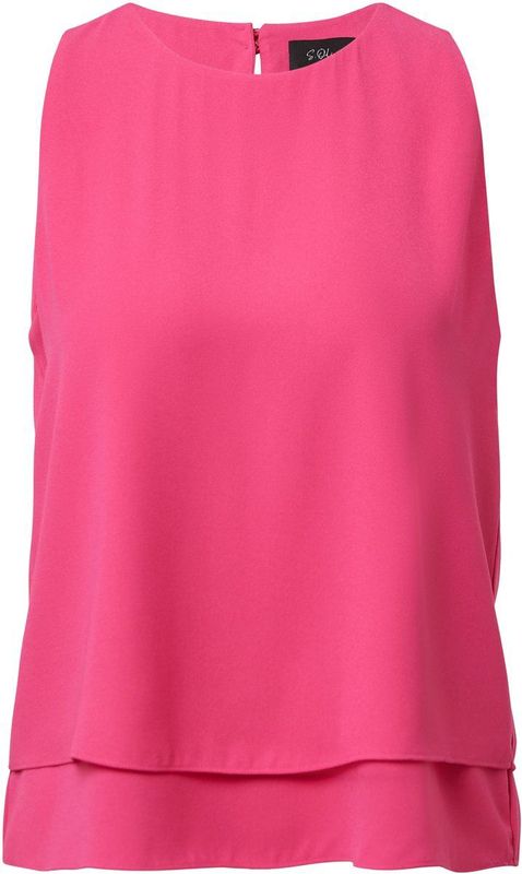 Blouse - Fijn Crêpe Polyester - Normale Pasvorm - Tijdloze Elegantie