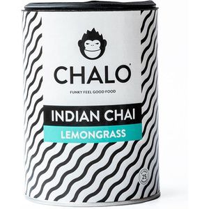 CHALO Lemongrass Chai Latte - Indische, Vegan, Citroengras Chai - Zwarte Assam thee - 25 porties/ 300GR