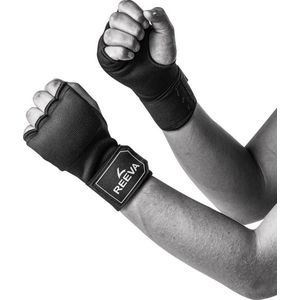Reeva Binnenhandschoenen Boksen - Maat L - Boks Bandage met Padding - Geschikt voor Boksen, Kickboksen en andere vechtsporten
