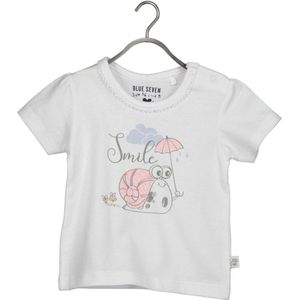 Blue Seven-NB Baby Girls T-shirt Wit Slakje Maat 68