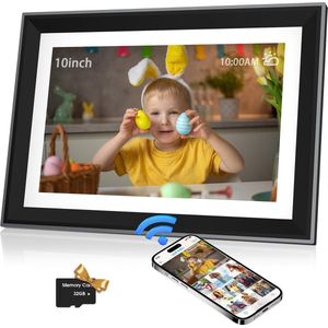 Solacis Digitale Fotolijst - 10.1 Inch - WiFi - IPS Touchscreen