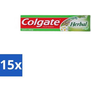 Colgate - Herbal - Tandpasta - 125ml - Bulkverpakking - 15 stuks