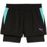 Puma - Individual Padel - Korte Broek - Zwart