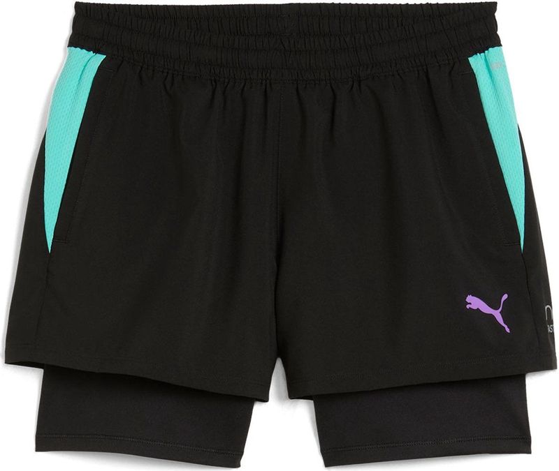 Puma - Individual Padel - Korte Broek - Zwart