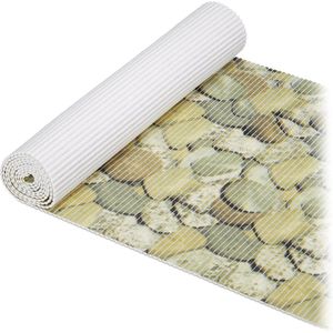 Relaxdays badkamermat groot - badmat anti slip - badkamerkleed - antislipmat - sauna - A, 300 cm