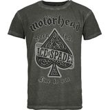 Motörhead - Ace Of Spades - T-shirt - Antraciet - Heren - 100% Katoen