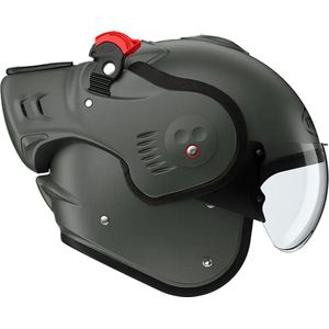 Roof Boxer Alpha Kamo matt - Systeemhelm - Maat S - Boxer helm - Motorhelm - ECE 22-06 gekeurd