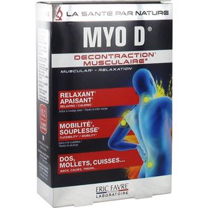 Eric Favre Myo D Spierontspanning 30 Tabletten