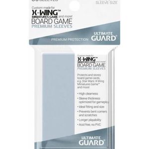 Ultimate Guard Premium Soft Sleeves For Board Game Cards Star Wars X-Wing Miniatures Game (50)
