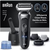 Braun - Series 7 - Elektrisch Scheerapparaat - Grijs - SmartCare Center - +3 Opzetstukken