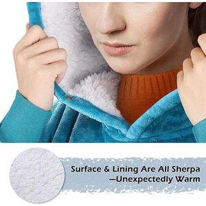 Oversized hoodie, fleece enorme draagbare deken voor vrouwen en mannen ‎36.9 x 32.2 x 7.8 cm;