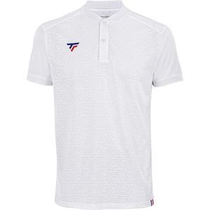 Tecnifibre Team Mesh Korte Mouw Poloshirt Wit 2XL Man