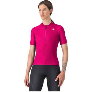 Castelli Libera 2 Korte Mouw Wielertrui Roze S Vrouw