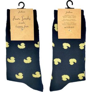 Juleeze Grappige Sokken Unisex JZSK0010S maat 35-38 - Meerkleurig Katoen / polyester Dames Heren SokkenGrappige Sokken