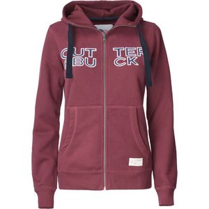 Cutter & Buck Twisp Hood Full Zip Dames 358407 - Burgundy logo - M