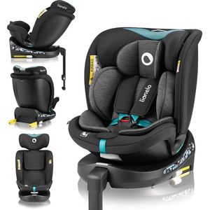 Lionelo Navy - i-Size Autostoeltje - Draaibare - 360° EasyTurn - ISOFIX 40-150cm - Groep 0-1-2-3
