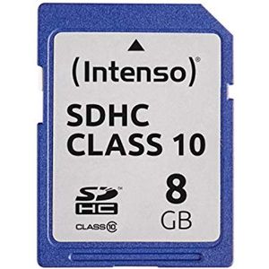 SDHC 8GB Geheugenkaart Class 10 voor Camera's en HD Video
